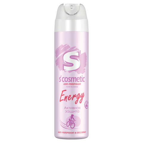 Дезодорант-антиперспирант женский мл, S’COSMETIC 