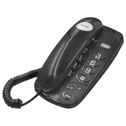 Телефон TEXET TX-238, световая индикация звонка, тональный / импульсный режим, повтор