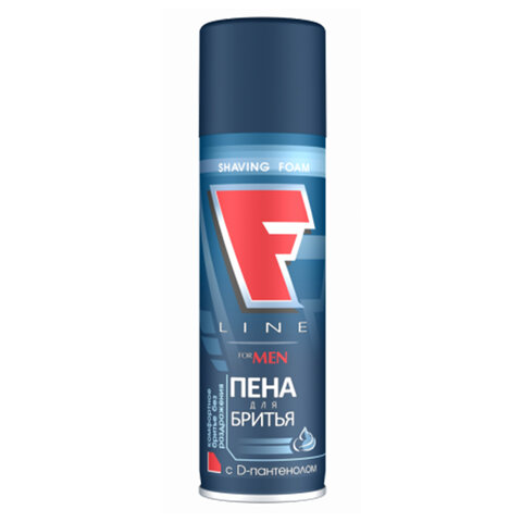 Пена для бритья c D-пантенолом мл, F-LINE, классическая, СИБИАР, 5-05.01.008.05