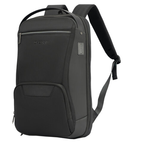 Рюкзак HEIKKI HIGH TECH (ХЕЙКИ) с отделением для ноутбука, USB-порт, 46x30x10 см