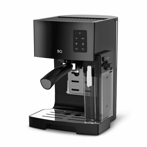 Кофеварка рожковая BQ (БИ-КЬЮ) CM9002, 1450 Вт, объем 1,4 л, 19 бар, автоматический капучинатор