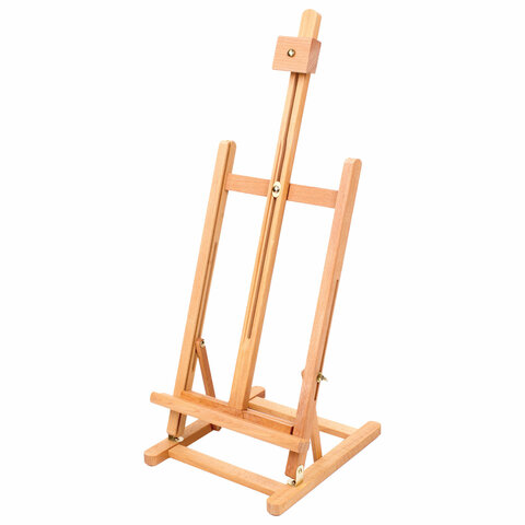 Мольберт настольный BRAUBERG ART CLASSIC, бук, 28х96х32см, высота холста 53см