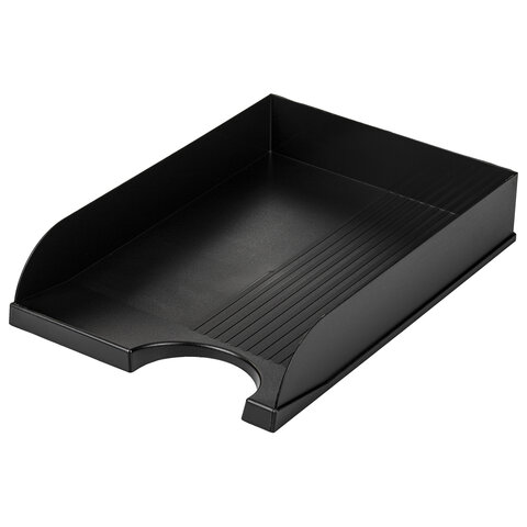 Лоток горизонтальный для бумаг BRAUBERG Standard, 350х253х65 мм