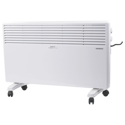 Обогреватель-конвектор SONNEN X-2000, 2000 Вт, напольная/настенная установка