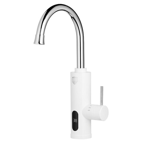 Водонагреватель проточный электрический ROYAL THERMO QuickTap, 3,3 кВт, 1,48 л/м, кран, НС-1588900