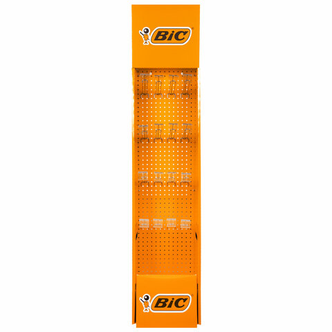 Стойка напольная для размещения товара BIC, 154,5х40х30 см, 15 крючков, БЕЗ НАПОЛНЕНИЯ