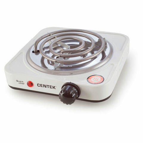 Настольная электрическая плита CENTEK CT-1508, 1000 Вт, 1 конфорка, 5 режимов нагрева