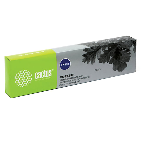 Картридж матричный CACTUS (CS-FX890) для EPSON LQ-590, ресурс 5 млн. знаков