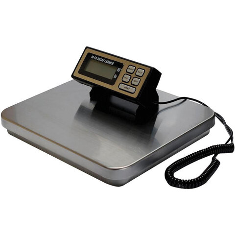 Весы напольные MERTECH M-ER 333BF-150.50/100 LCD (0,4-150 кг), дискретность 50 г, платформа 355x405 мм, переносной дисплей