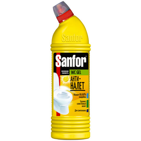Средство для уборки туалета г, SANFOR WC gel (Санфор гель) 