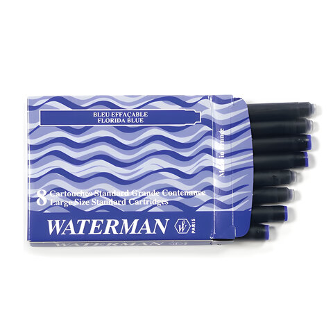 Картриджи чернильные WATERMAN, комплект 8 шт., S0110860