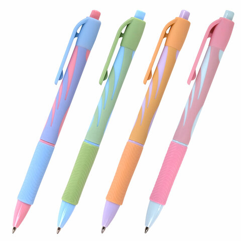 Ручка шариковая автоматическая BRAUBERG ULTRA-RT PASTEL, 0,7 мм, линия 0,35 мм