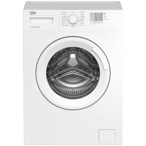 Стиральная машина BEKO WRS5511BWW, 1000 об/мин, 5 кг, фронтальная загрузка, 15 программ