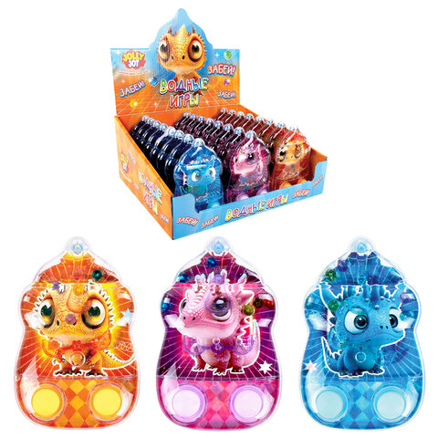 Водная игра ДРАКОНЧИКИ, 12х8 см, мячики, 3 вида, JOLLY JOT (ДЖОЛЛИ ДЖОТ)