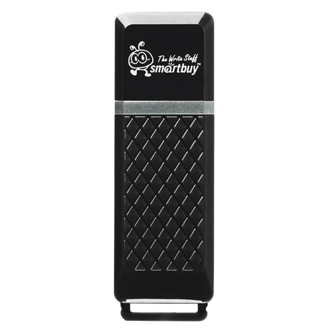 Флеш-диск 8 GB, SMARTBUY Quartz, USB 2.0, SB8GBQZ-K