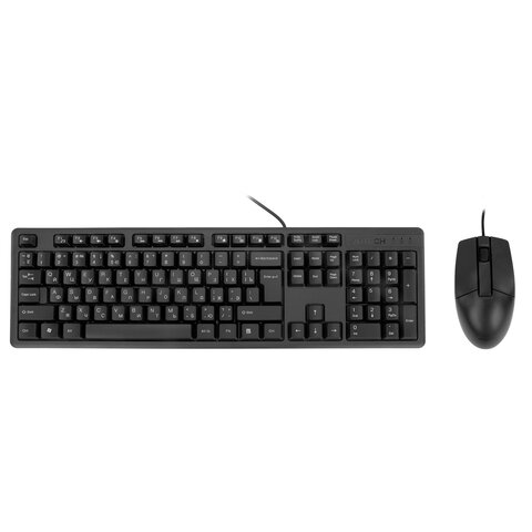 Набор проводной A4TECH KK-3330, USB, клавиатура 104 клавиши, мышь 2 кнопки + 1 кнопка-колесо