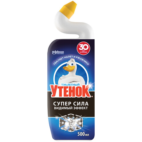 Средство для уборки туалета мл, ТУАЛЕТНЫЙ УТЕНОК Супер Сила 