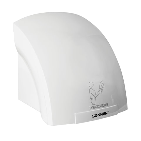 Сушилка для рук SONNEN HD-688, 2000 Вт, пластиковый корпус