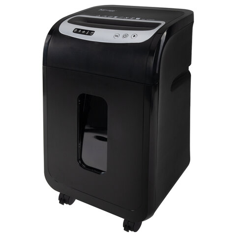 Уничтожитель (шредер) BRAUBERG PROFESSIONAL OF-1830x, HeavyDuty, CD, карты, 4 уровень секретности, 4х38 мм, 18 листов, литров