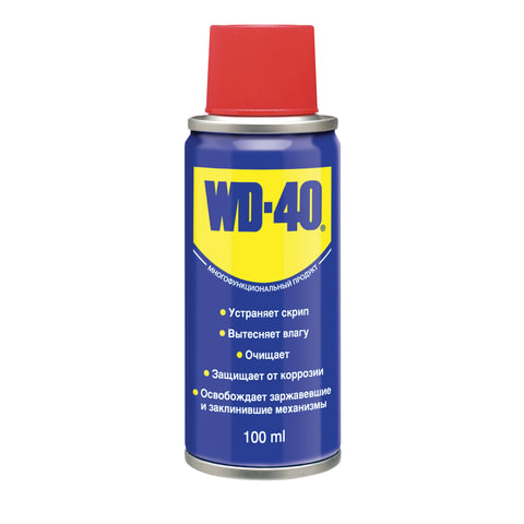 Средство WD-40 универсальное, мл, для тысячи применений в офисе, быту, производстве, WD0000