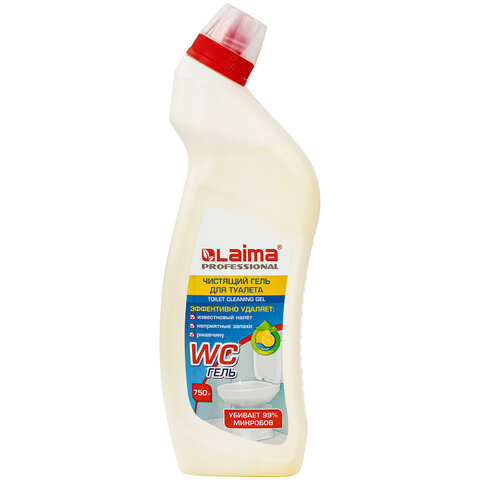 Средство для уборки туалета кислотное г, LAIMA PROFESSIONAL 