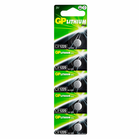Батарейка литиевая GP Lithium CR1220 