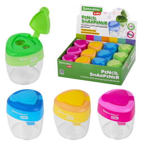 Точилка BRAUBERG KIDS 