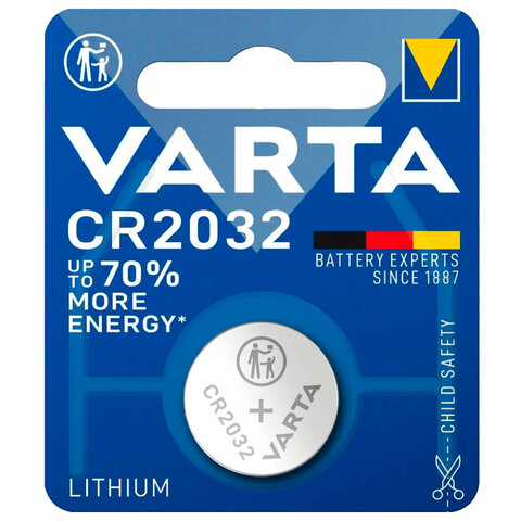 Батарейка литиевая VARTA ELECTRONICS CR2032 