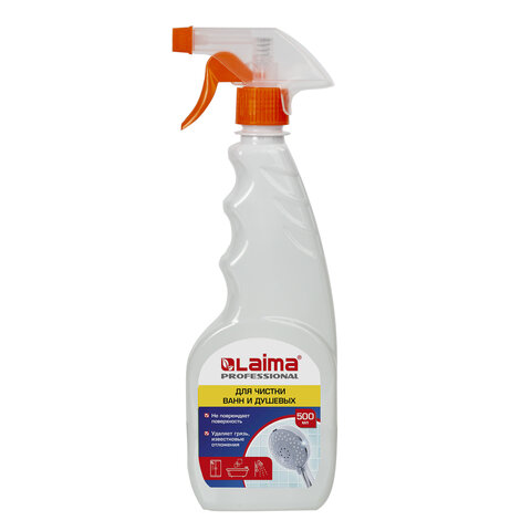 Средство для чистки ванн и душевых мл LAIMA PROFESSIONAL, распылитель
