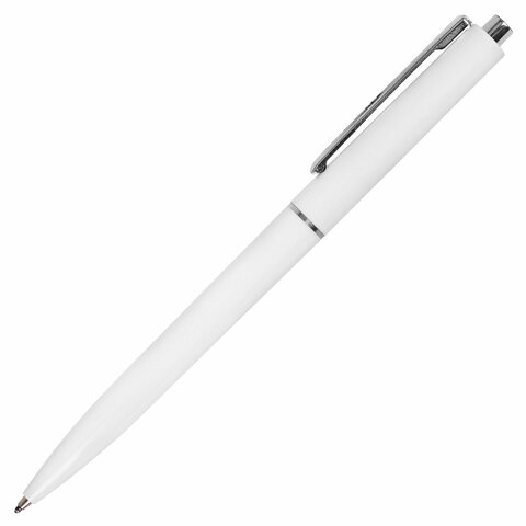 Ручка шариковая автоматическая BRAUBERG X17 WHITE, корпус , стандартный узел 0,7 мм, линия письма 0,5 мм