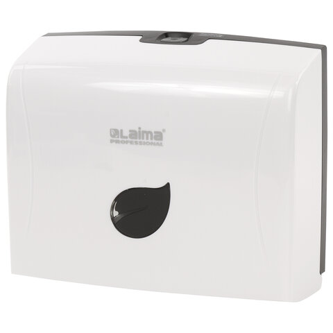 Диспенсер для полотенец LAIMA PROFESSIONAL ECO (Система H2), Z-сложения, ABS-пластик