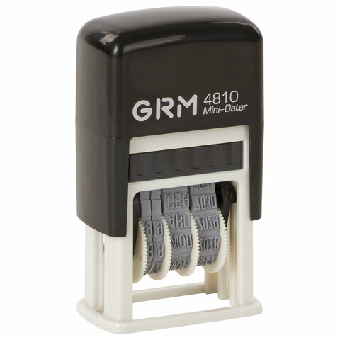 Датер-мини месяц буквами, оттиск мм , GRM 4810