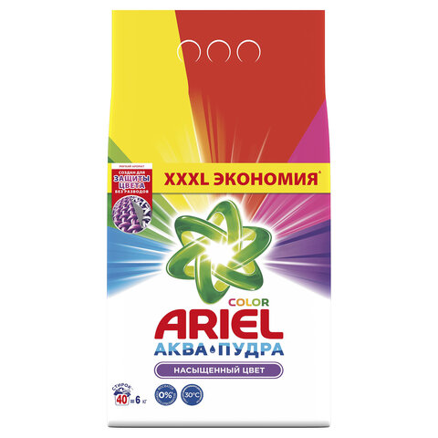 Стиральный порошок автомат 6 кг, ARIEL (Ариэль) Color