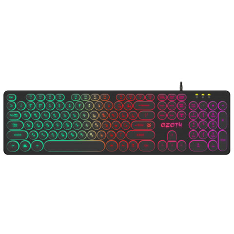 Клавиатура проводная игровая DEFENDER OZOTH GK-106, USB, 104 клавиши, с подсветкой