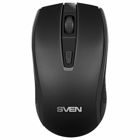 Мышь беспроводная SVEN RX-220W, 3 кнопки + 1 колесо-кнопка, оптическая, SV-016227
