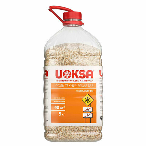 Реагент противогололёдный 5 кг, UOKSA 