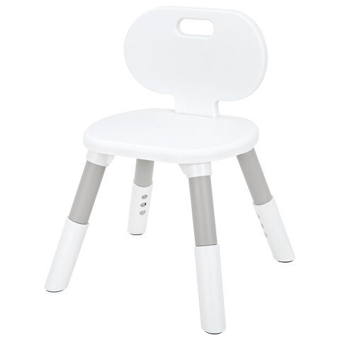 Стул детский растущий BRABIX KIDS CC-001, 2-8 лет, пластик серый +
