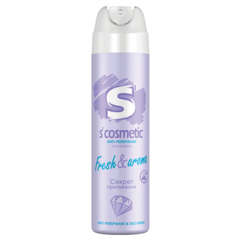 Дезодорант-антиперспирант женский мл, S’COSMETIC 