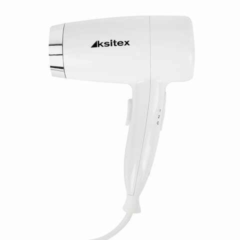 Фен для волос настенный KSITEX F-1800 W, 1800 Вт, пластик/металл, 2 скорости
