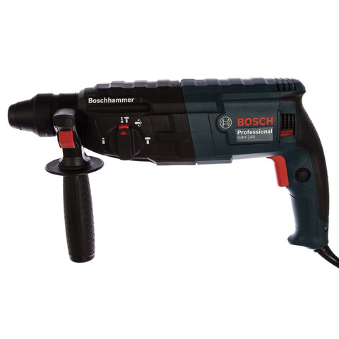 Перфоратор сетевой, 790 Вт, 930 об/мин, 4200 уд/мин, SDS+, BOSCH GBH 240 PROFESSIONAL