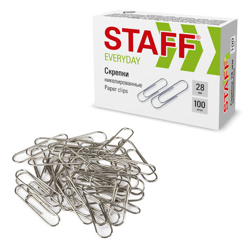 Скрепки STAFF 