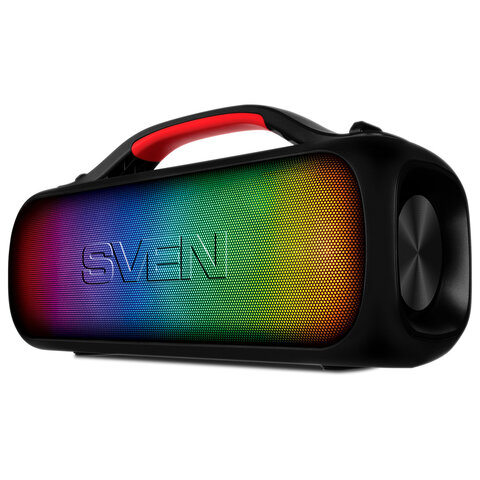 Колонка портативная SVEN PS-360, 24 Вт, TWS, Bluetooth, FM, USB, SV-021740