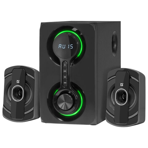 Колонки компьютерные DEFENDER Eclipse, 2.1, 40 Вт, Bluetooth, FM, USB, SD, AUX