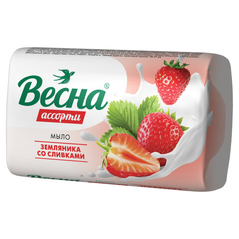 Мыло туалетное г ВЕСНА 