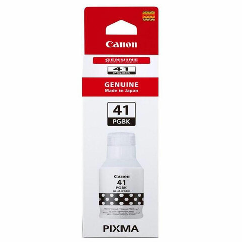 Чернила CANON (GI-41PGBK) для G1400/G2400/G3400, 6000 стр., ОРИГИНАЛЬНЫЕ, 4528C001