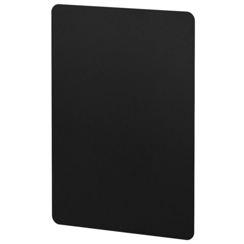 Табличка меловая А4 (21x29,7 см), КОМПЛЕКТ 10 штук, пластиковая, BRAUBERG