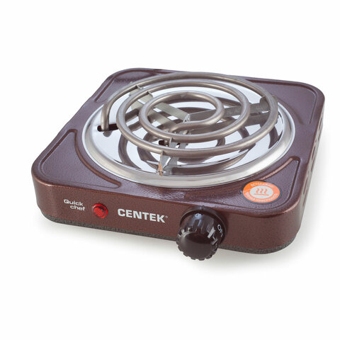 Настольная электрическая плита CENTEK CT-1508, 1000 Вт, 1 конфорка, 5 режимов нагрева, CT-1508 Siberia