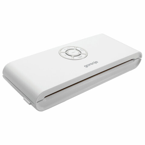 Вакууматор/вакуумный упаковщик GORENJE VS120W, 120 Вт, 2 режима, ширина пакета до 30 см