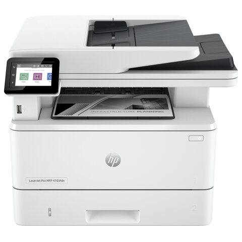 МФУ лазерное HP LaserJet Pro 4103fdn 
