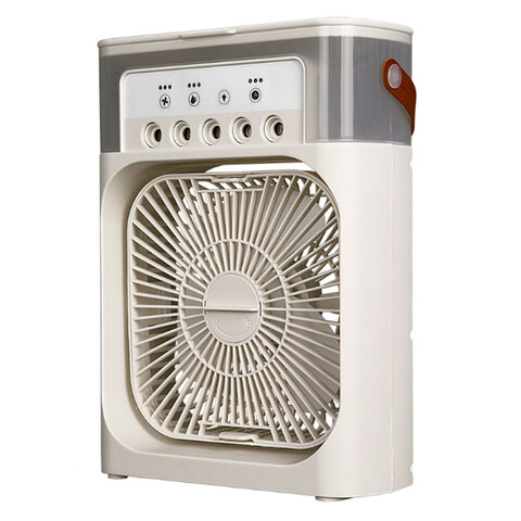 Вентилятор 2 в 1 настольный CENTEK CT-5085, увлажнение, USB-питание, 3 режима, таймер, 10 Вт